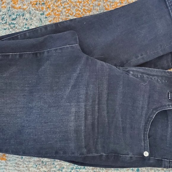 9" high-rise toothpick jean in Charcoal wash - Picture 5 of 5